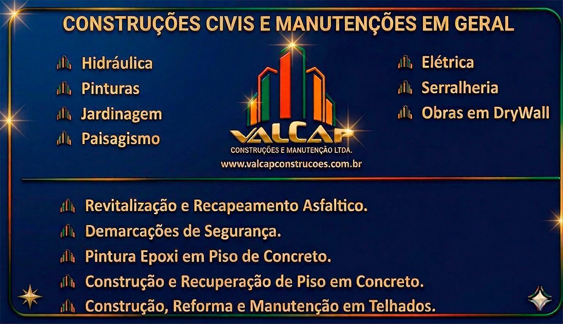 VERSO DO CARTÃO DA VALCAP